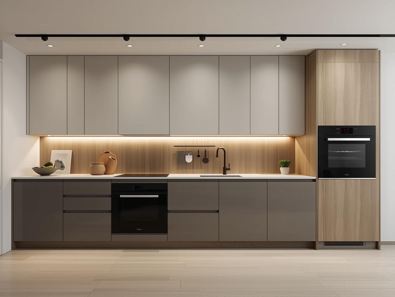 Stainless steel kitchen